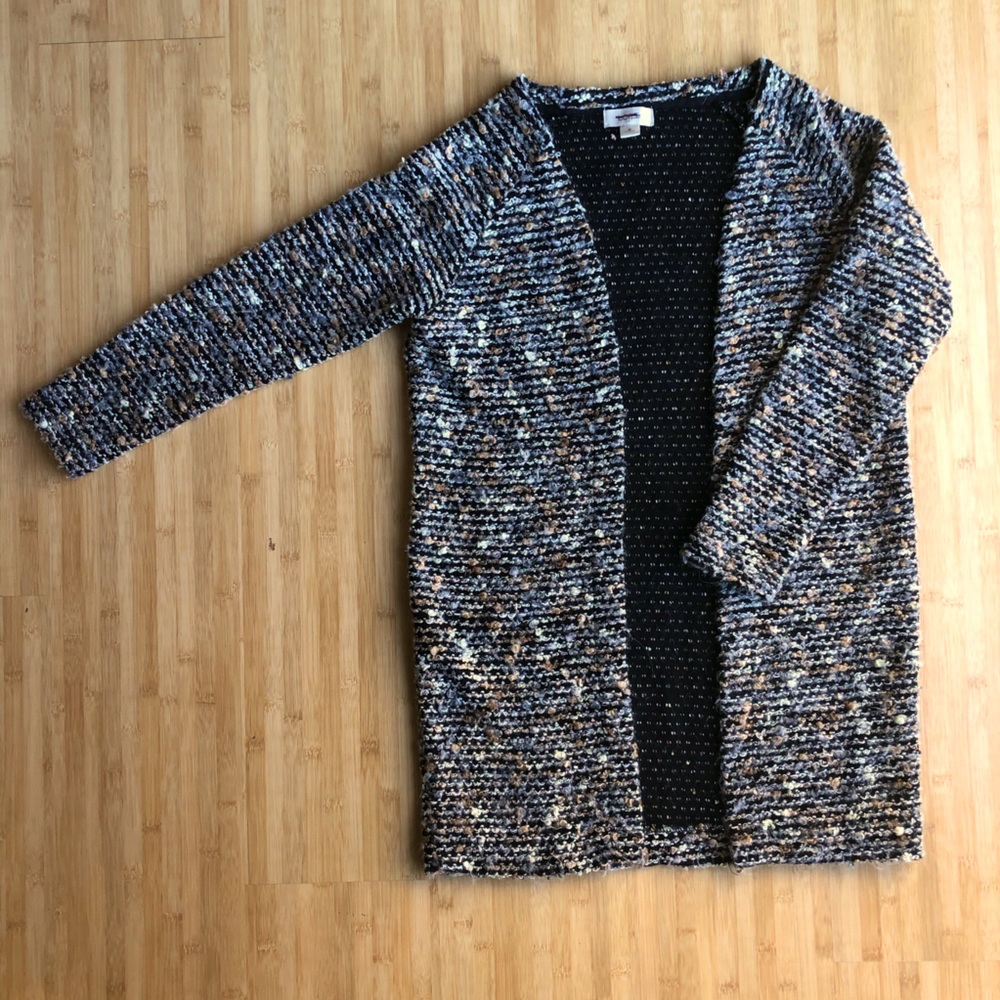 LOFT Nubby Open Cardigan